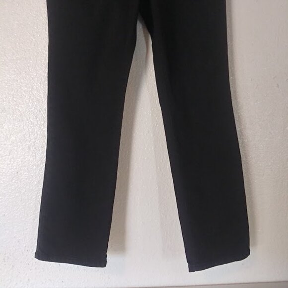 Gloria Vanderbilt Women's size 14 Amanda black pull on pants - Picture 3 of 15